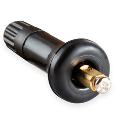 Boine close-up of rubber valve stem grommet highlighting secure seal advantage