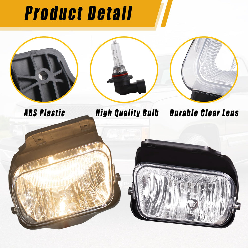 Boine fog light lens close-up highlighting scratch-resistant PC material and durability