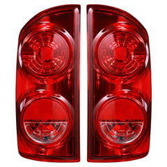 Boine front view of taillights showing red lens and OEM fit benefit