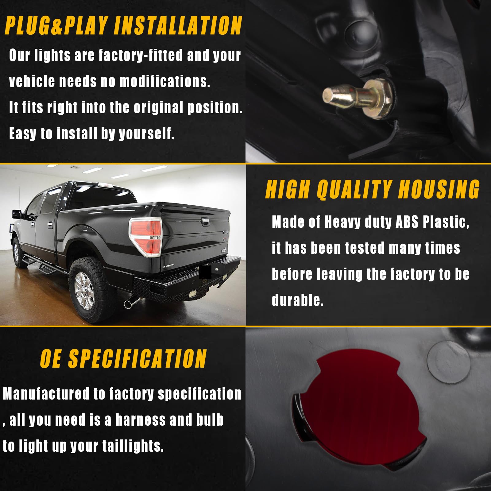 Boine installed on 2009 Ford F150 driver side restoring factory look