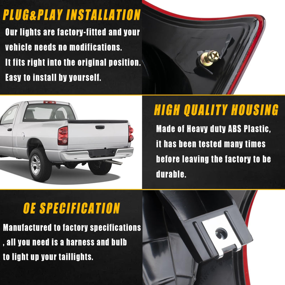Boine passenger side taillight on vehicle showing matched appearance