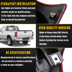 Boine passenger side taillight on vehicle showing matched appearance