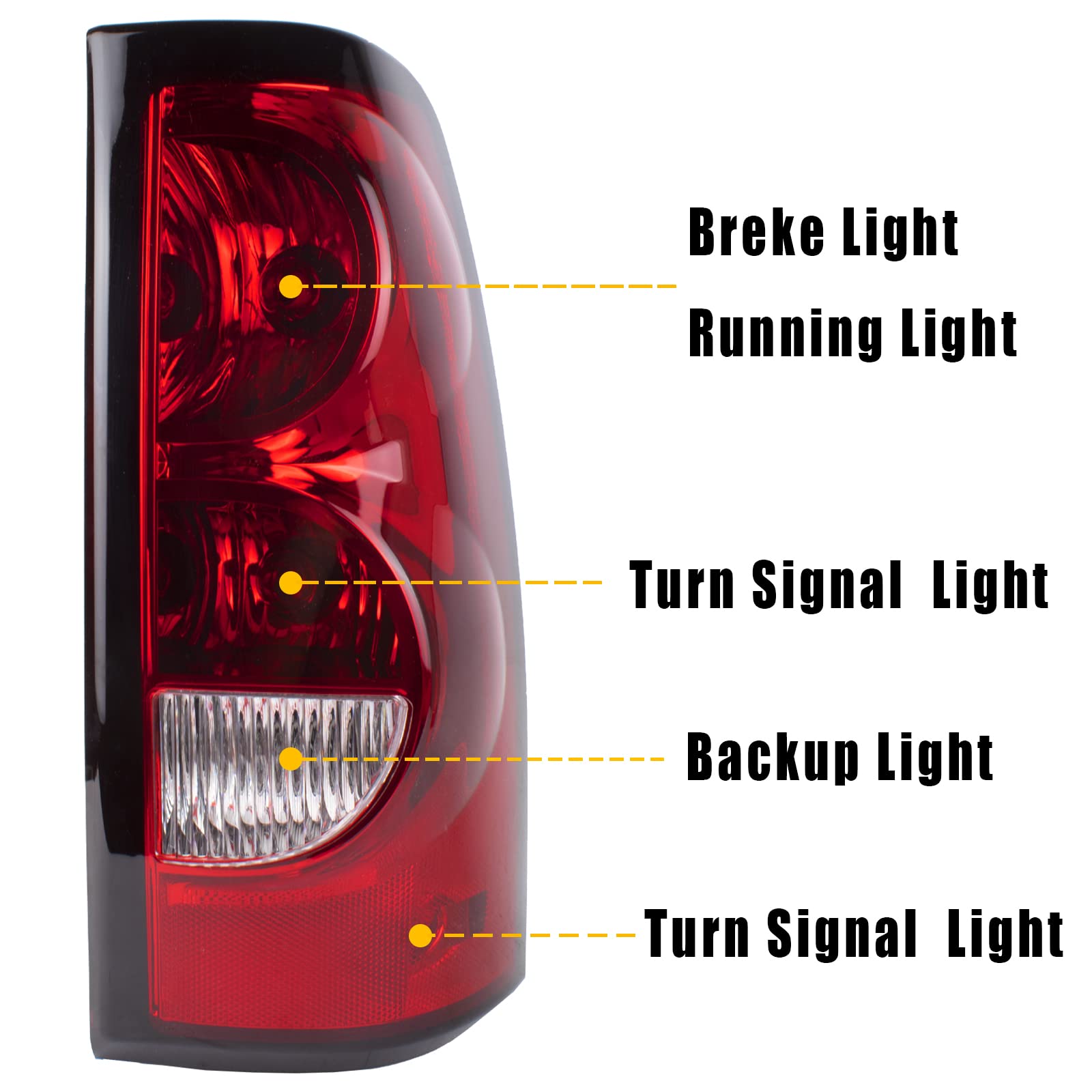 Boine taillight installed on Chevy Silverado demonstrating proper fit benefit