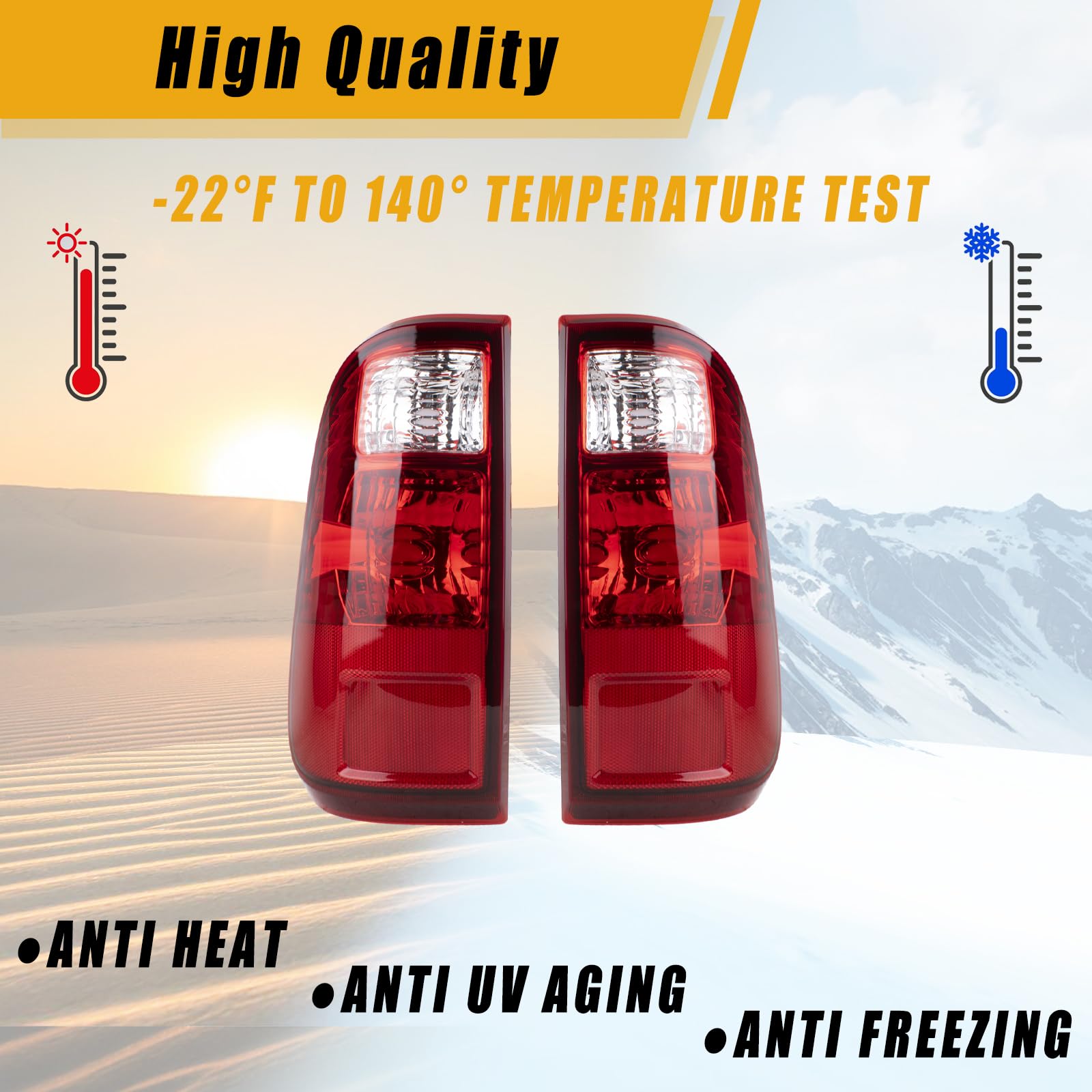 Boine taillight beside ruler showing dimensions for accurate sizing benefit
