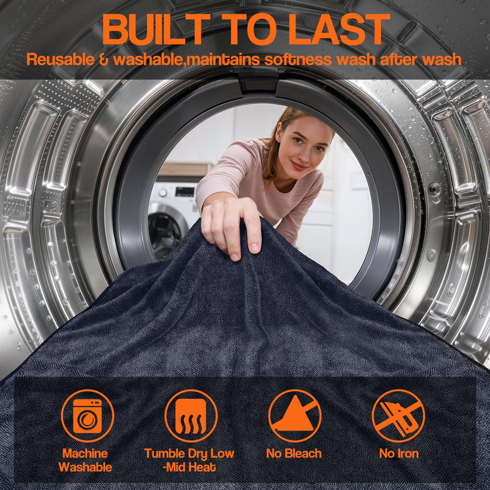 Bolant towel soaking up water to demonstrate high absorbency benefit