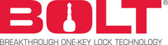 BOLT side profile mounted in latch illustrating seamless retrofit fit