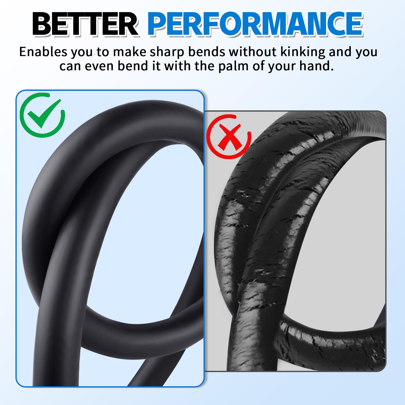 Boltigen hose installed under vehicle demonstrating durable in-line cooling