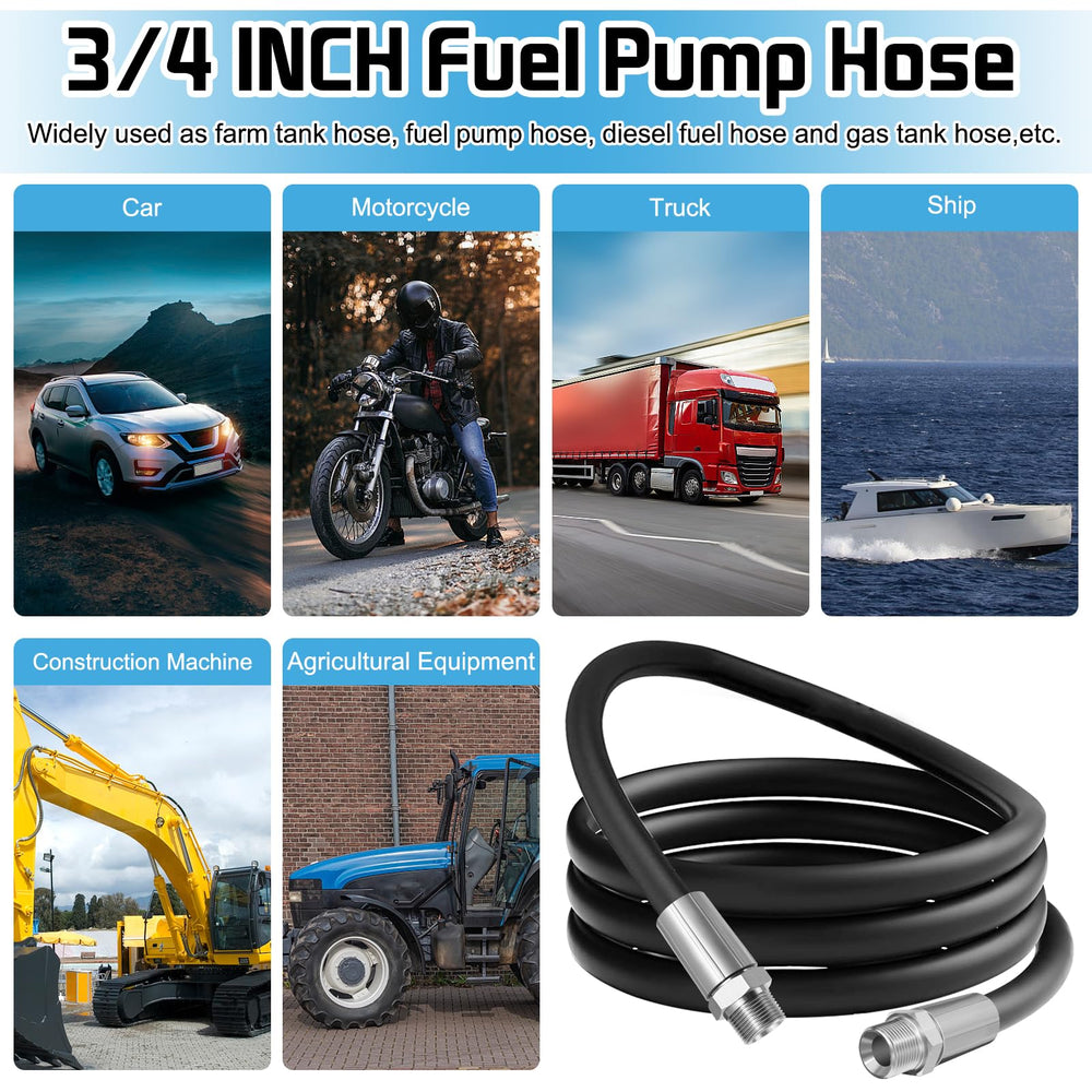 Boltigen hose used in a marine refueling scenario showing corrosion-resistant materials