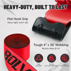 Bolvixor flat hook close-up showing solid steel construction and secure hold