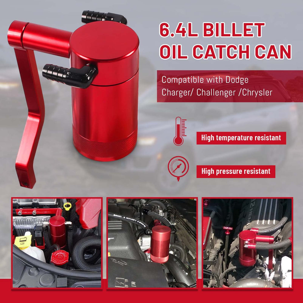 BOMLING red-anodized reservoir side profile offering corrosion resistance and style