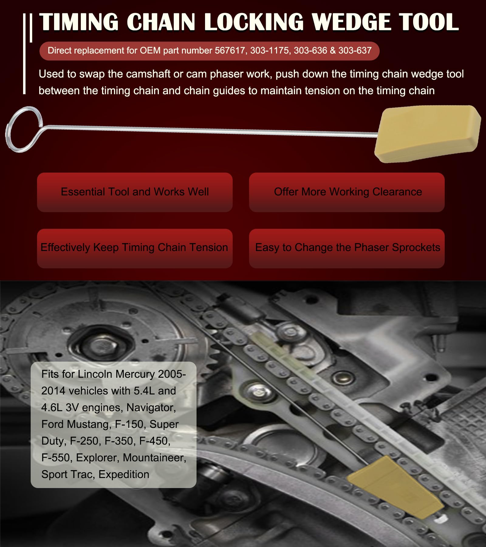 Bonbo crankshaft positioning tool top view aligning crank to TDC for safety