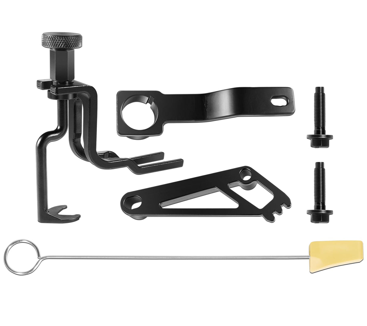Bonbo front layout showing all tools and case for quick identification and convenience