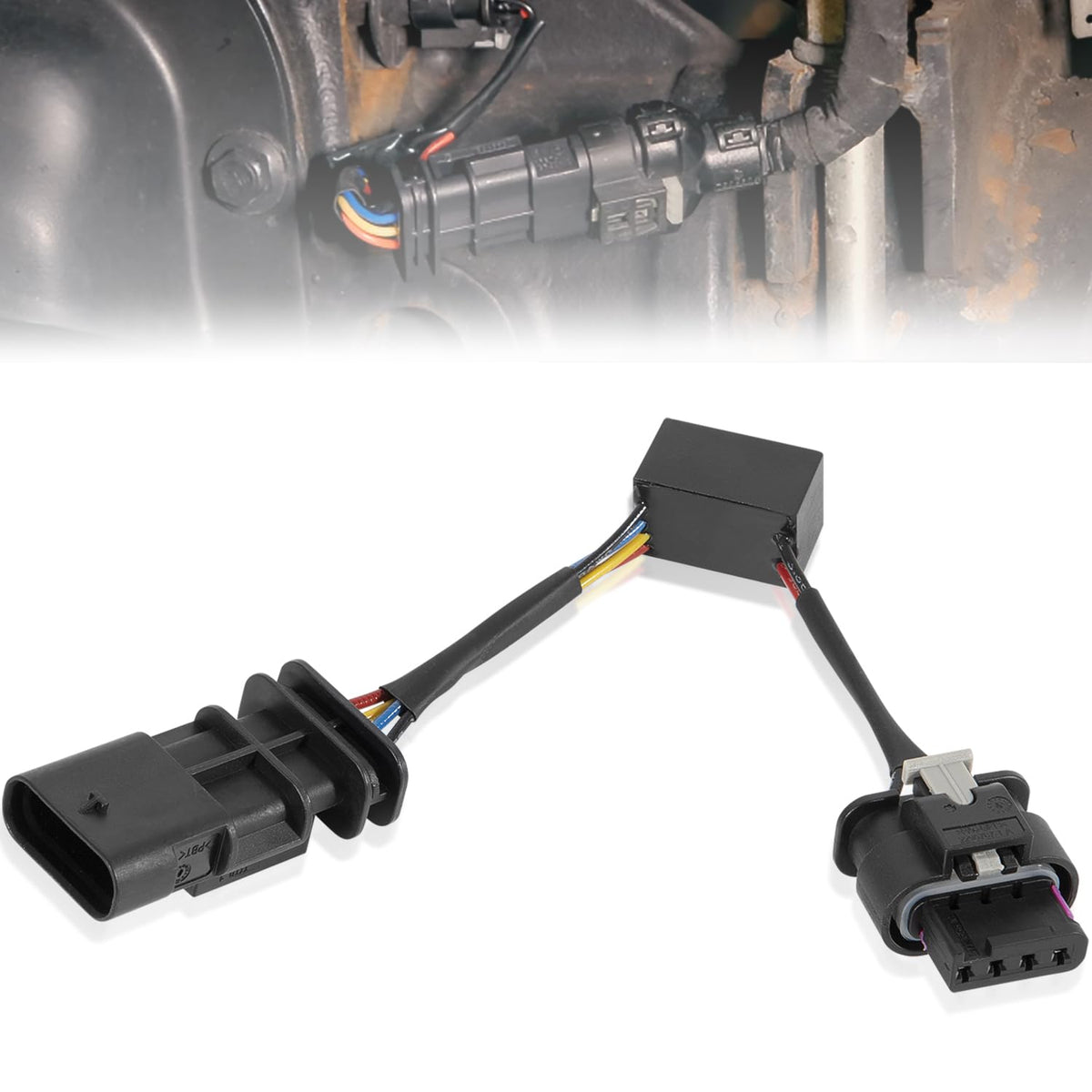 Bonbo front connector view showing plug design and easy install benefit