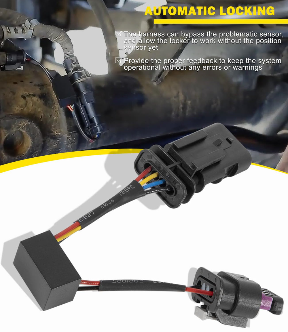 Bonbo harness installed on axle demonstrating factory-fit, quick repair