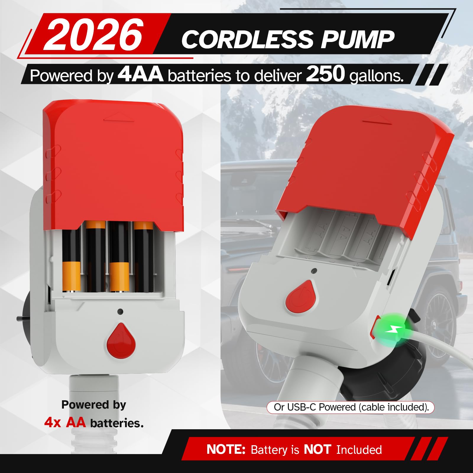 Bonviee pump in use refilling a generator delivering fast, controlled transfer
