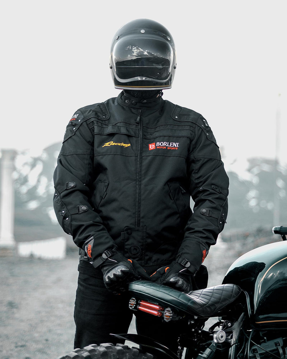 BORLENI fabric texture close-up highlighting abrasion resistance benefit