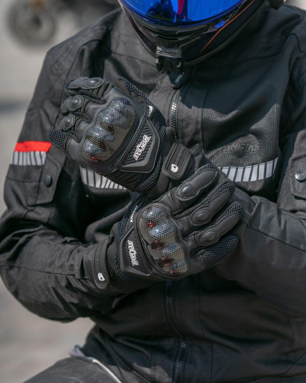 BORLENI hard knuckle close-up demonstrating impact dispersion benefit