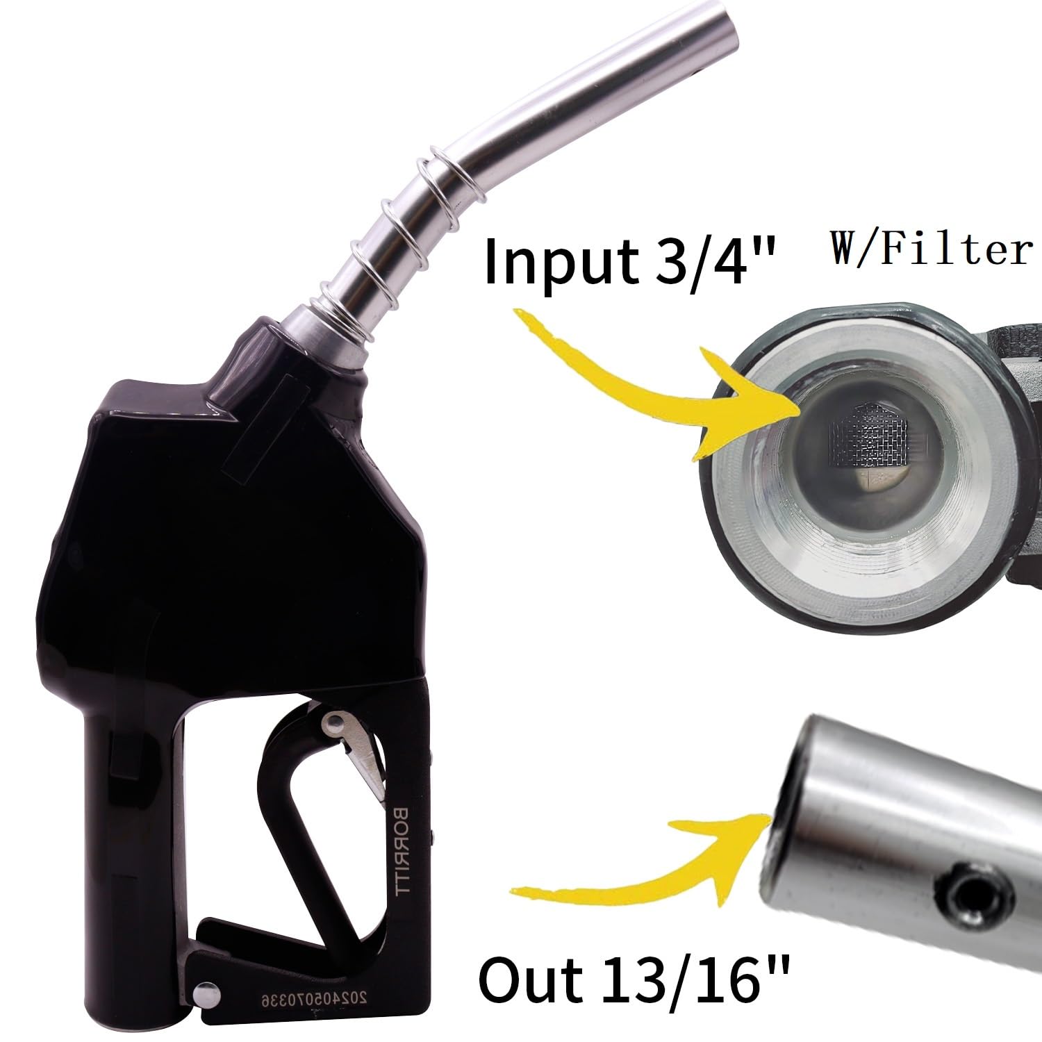 BORRITT trigger and full grip guard for safer handling