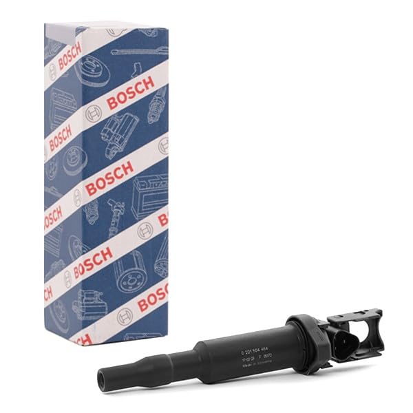 Bosch coil pressure-fit boot detail demonstrating tight seal, reduces contaminants