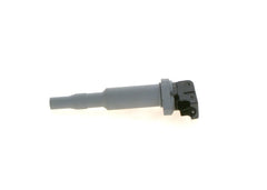 Bosch ignition coil connector close-up highlighting corrosion-resistant contact