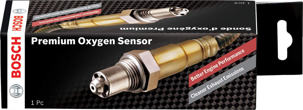 Bosch 15703 packaging and OE-style connector for easy plug-and-play installation