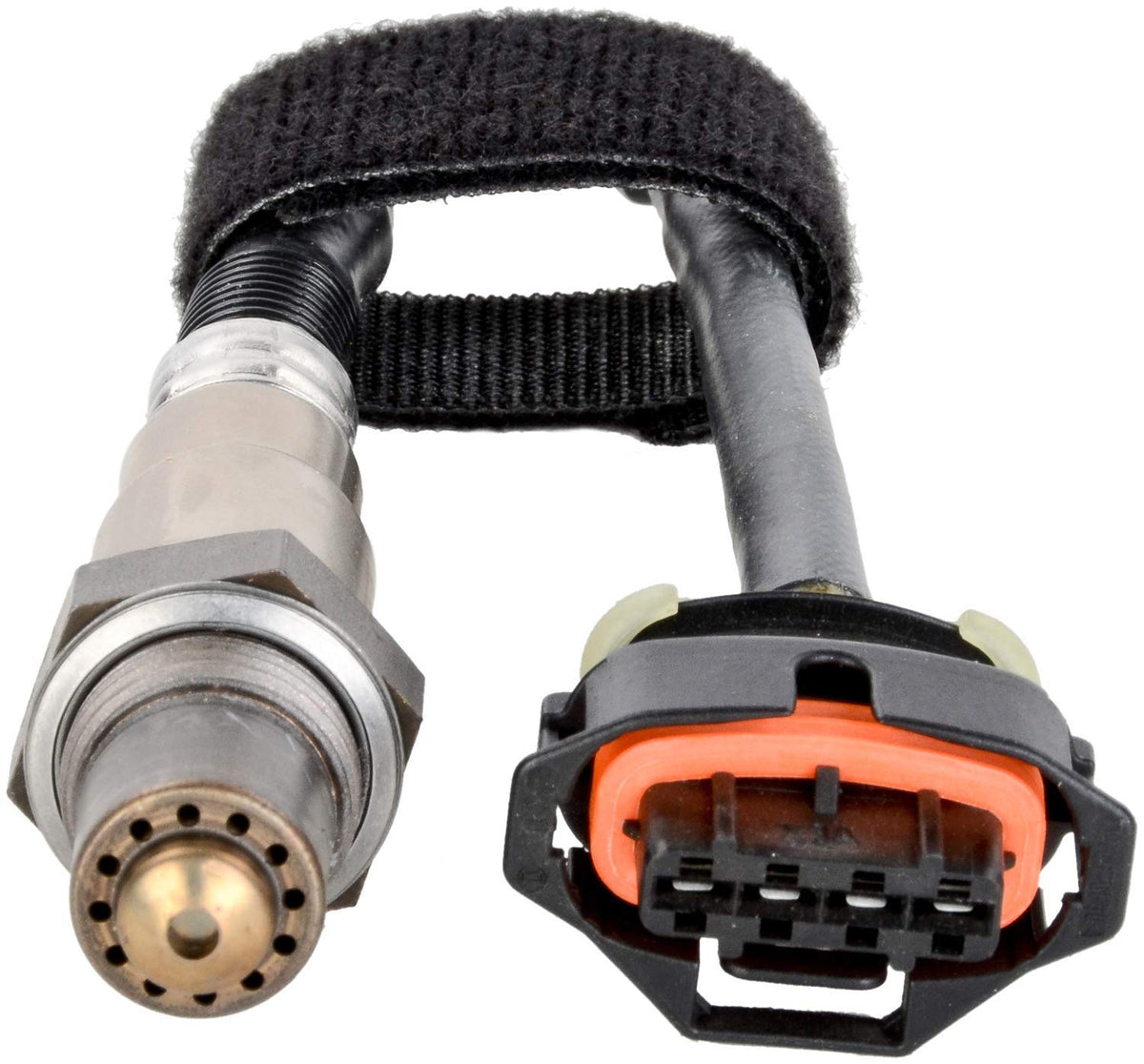 Bosch 16736 front view showing packaging and direct-fit connectors for easy replacement