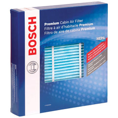 Bosch 6009C front view showing clean filter ready for installation and improved air.