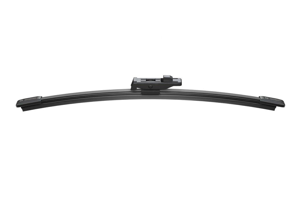 Bosch A284H close-up of coated rubber edge delivering smooth wiping