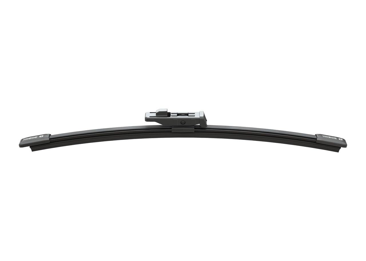 Bosch A284H blade profile showing curvature for consistent glass contact