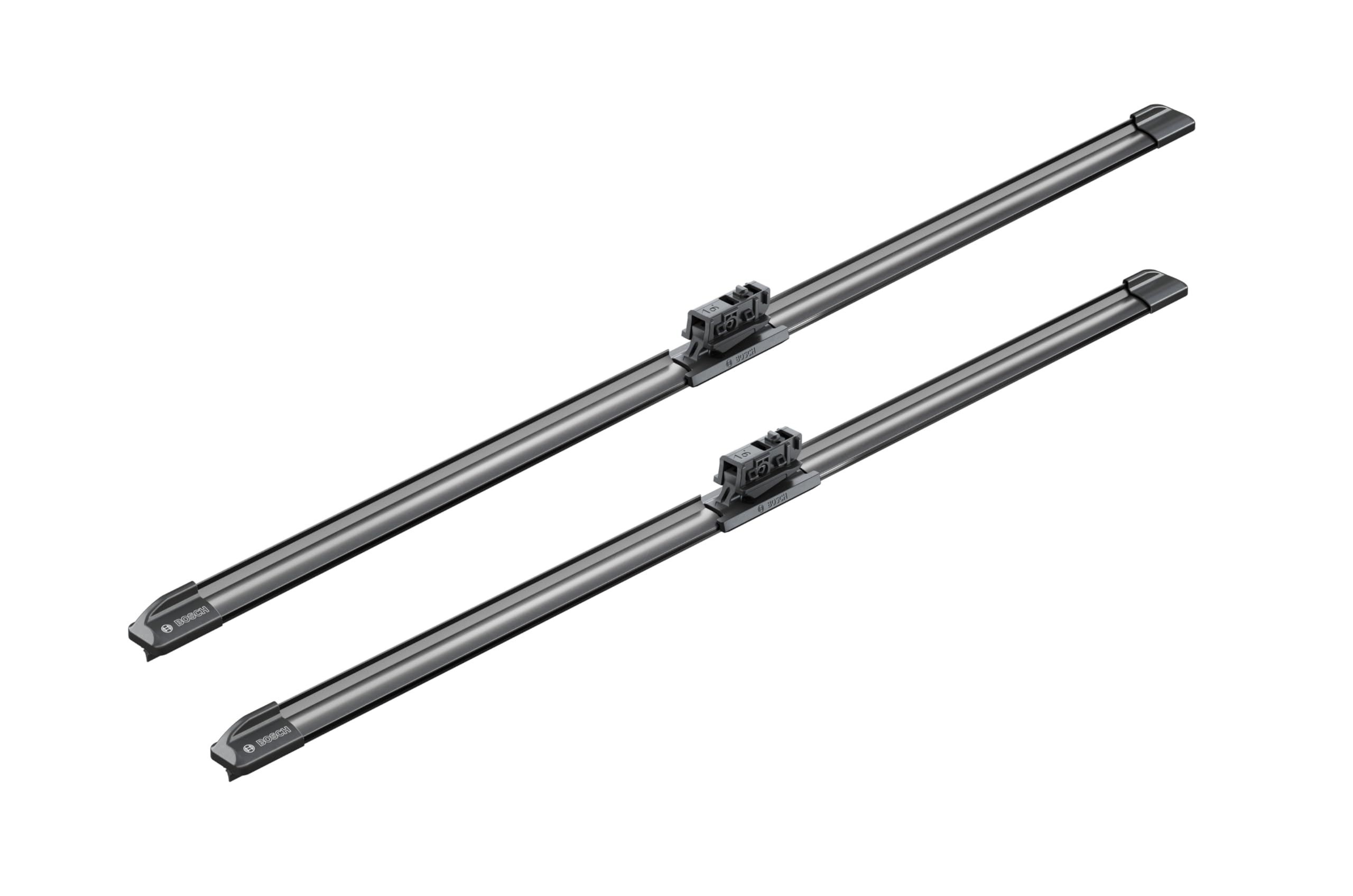 Bosch AeroTwin OE-style adapter detail demonstrating simple installation benefit