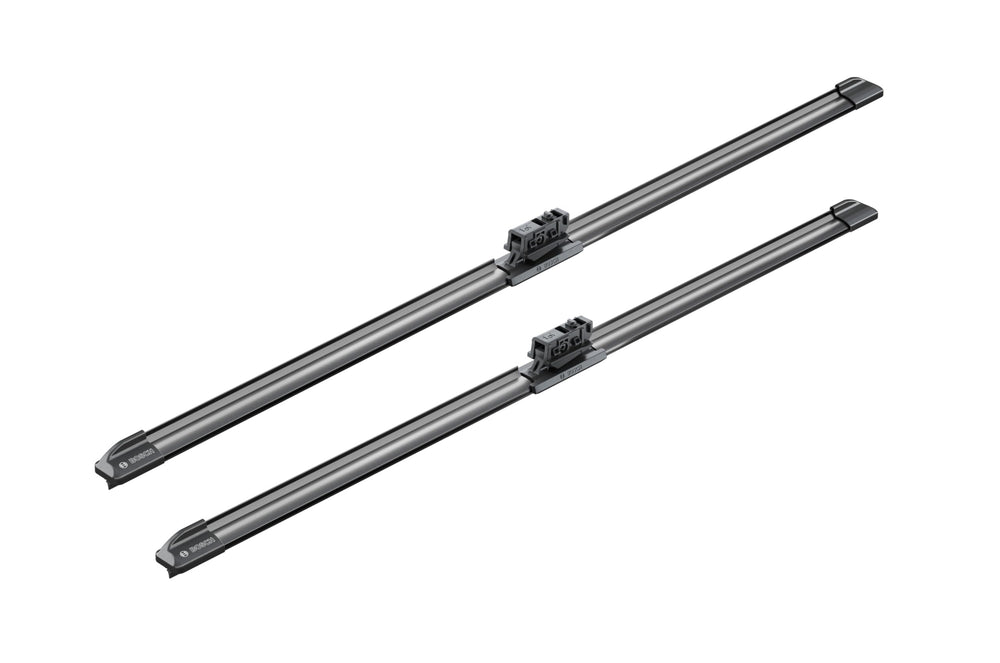 Bosch AeroTwin OE-style adapter detail demonstrating simple installation benefit