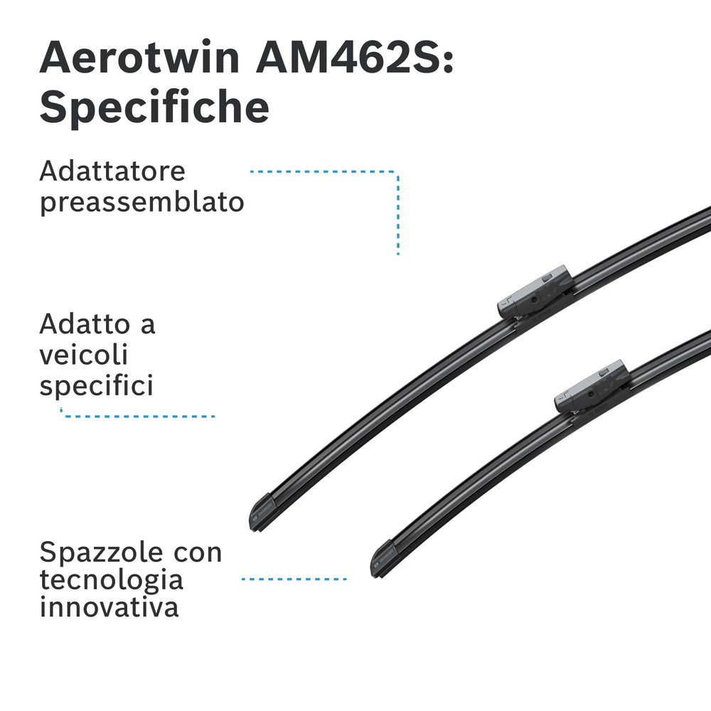 Bosch AeroTwin underside showing tension springs protected for longer-lasting performance