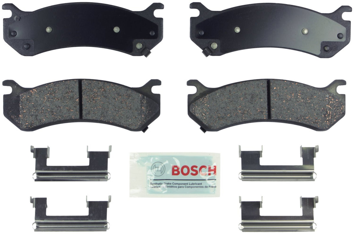 bosch front view of packaged BE785H pads showing ready-to-install kit and protection