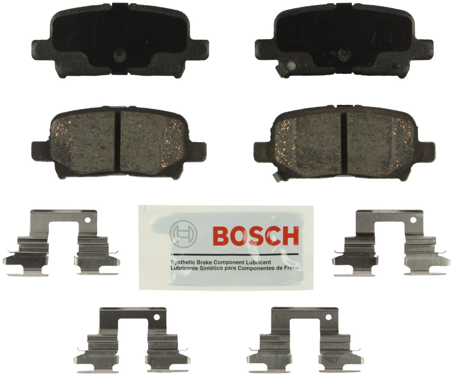 Bosch BE865H rear pack front view shows complete kit and easy installation
