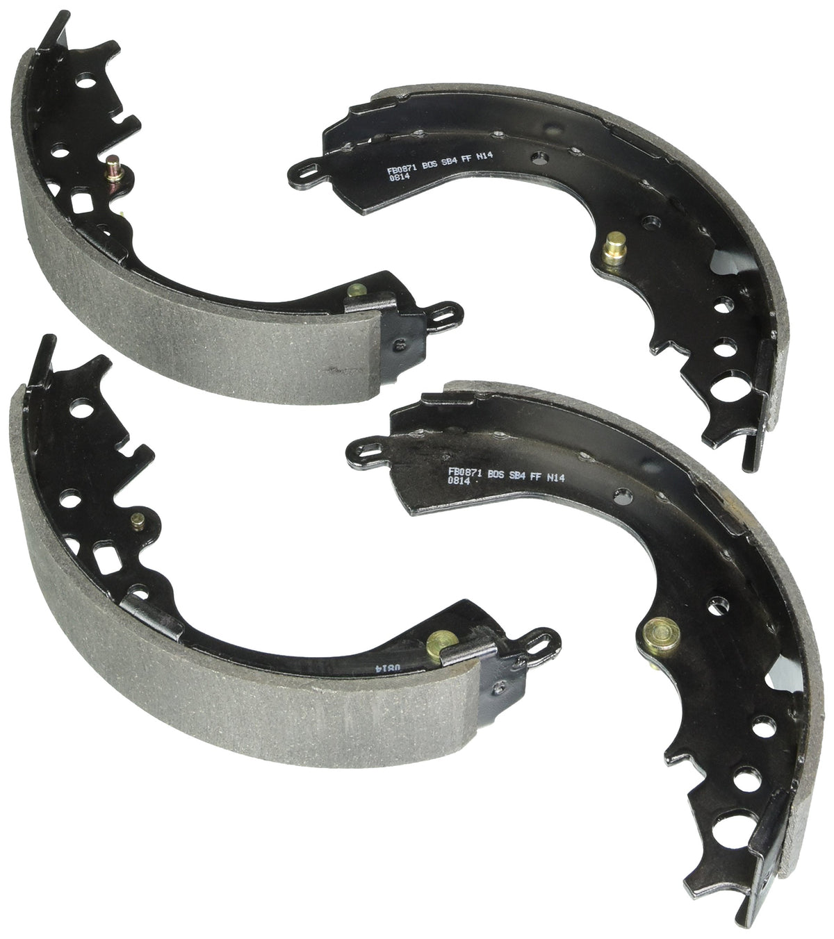 Bosch BS871 front view showing shoes and coating for rust resistance