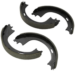 Bosch BS752 front view showing full rear brake shoe set and fitment benefit