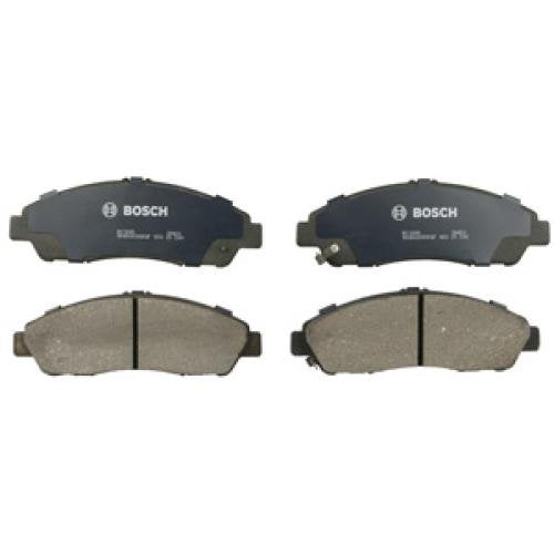Bosch ceramic pad close-up of friction surface highlighting quiet performance
