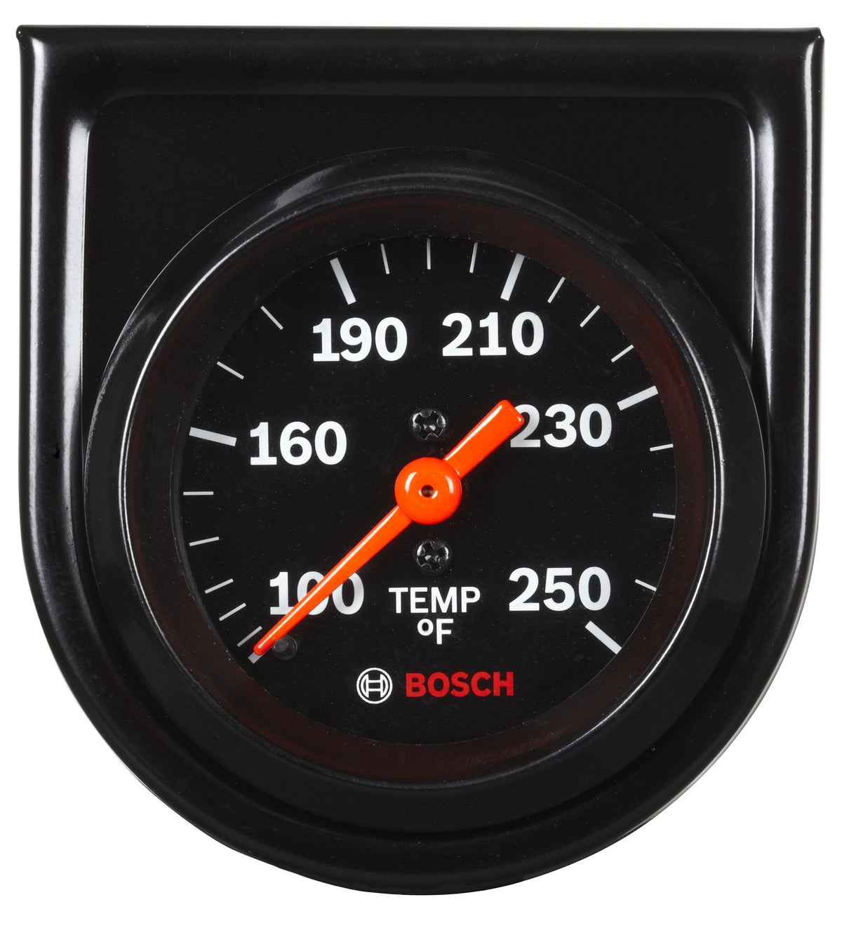 Bosch front face black dial showing clear numbers and stylish bezel benefit readability