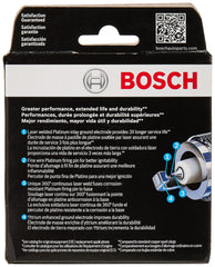Bosch spark plug installed in engine demonstrating reliable ignition performance