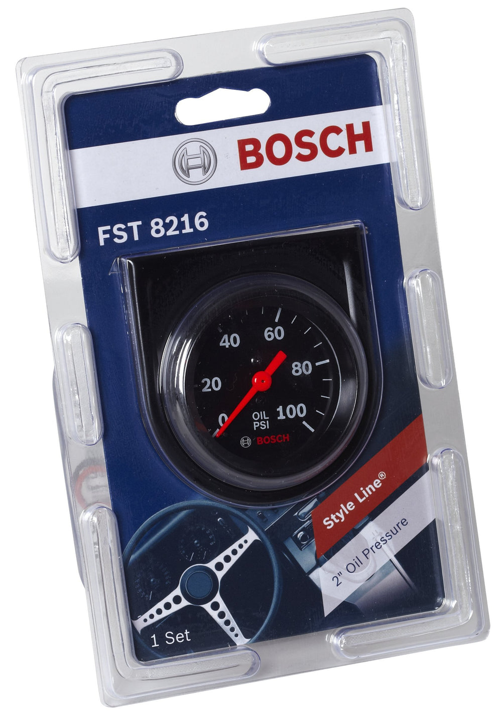 Bosch gauge installed in dash demonstrating easy fit and improved monitoring