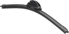 Bosch beam wiper installed on windshield maintaining clear view in rain