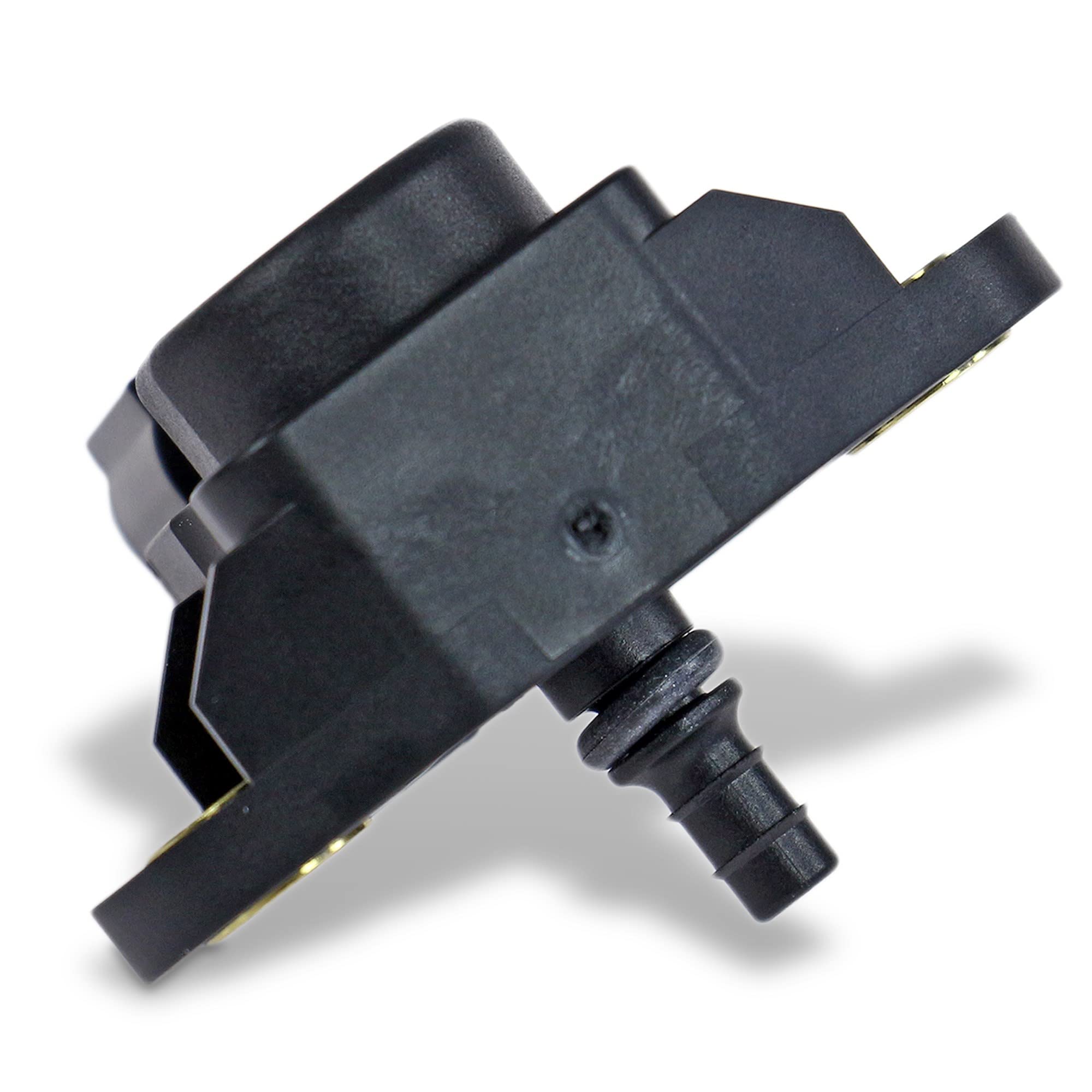 Bosch MAP sensor next to coin showing compact size and space-saving benefit