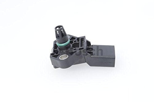 Bosch MAP sensor next to ruler for size reference aiding fit confirmation