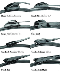 Bosch Click-On multi-adapter detail for fast installation on many arms