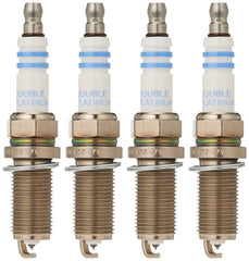 Bosch pack of four next to ruler for scale showing value and correct fit