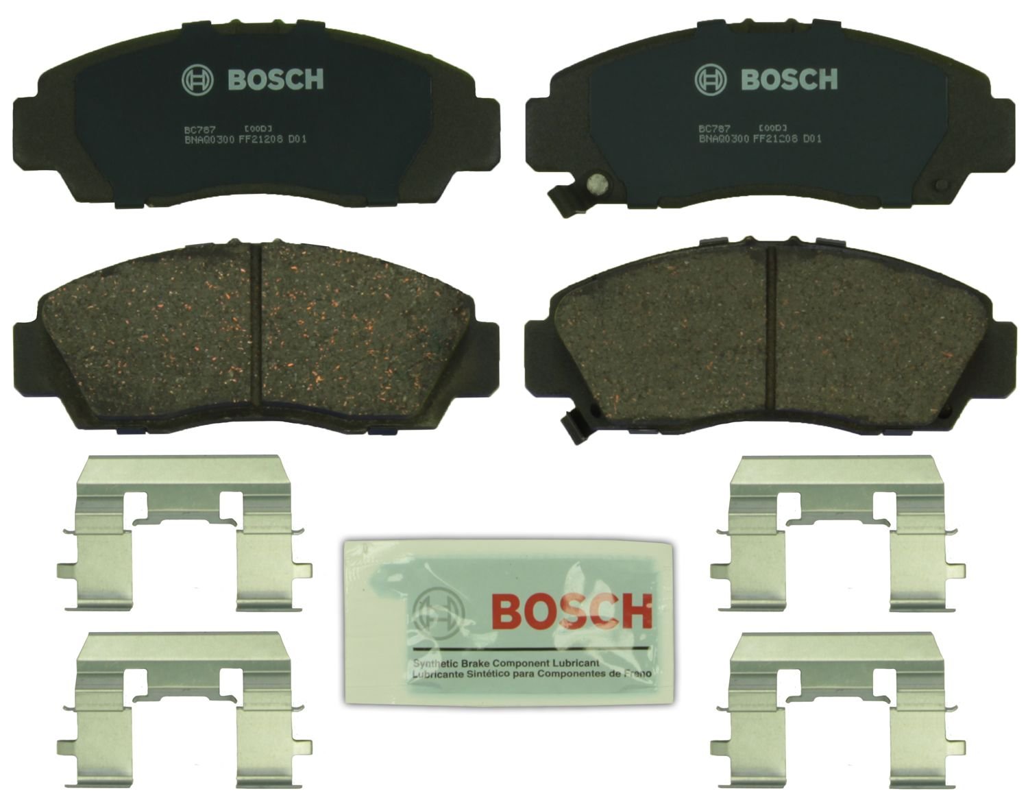 Bosch closeup powder-coated backing plate highlighting corrosion resistance benefit