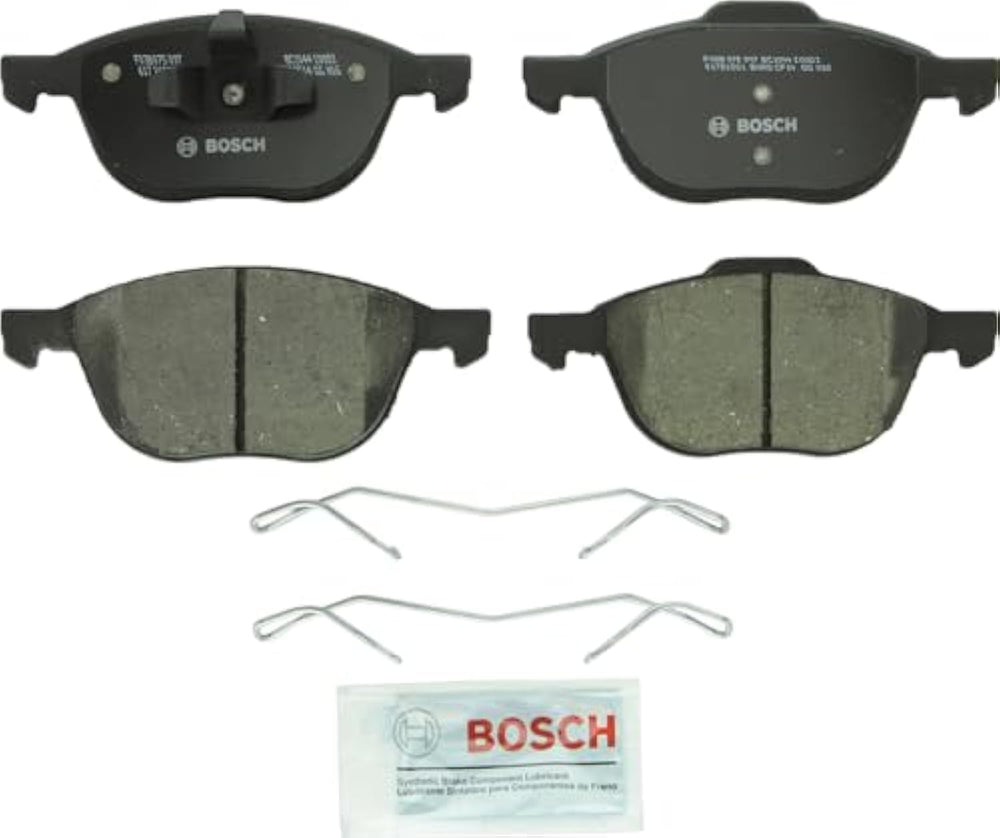 Bosch QuietCast BC1044 front packaging showing components and benefit of ready-to-install kit