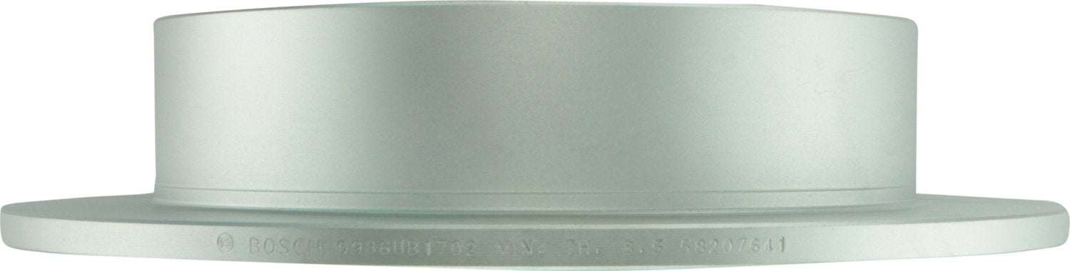 Bosch QuietCast aluminum-zinc coated surface detail protecting against rust and preserving look