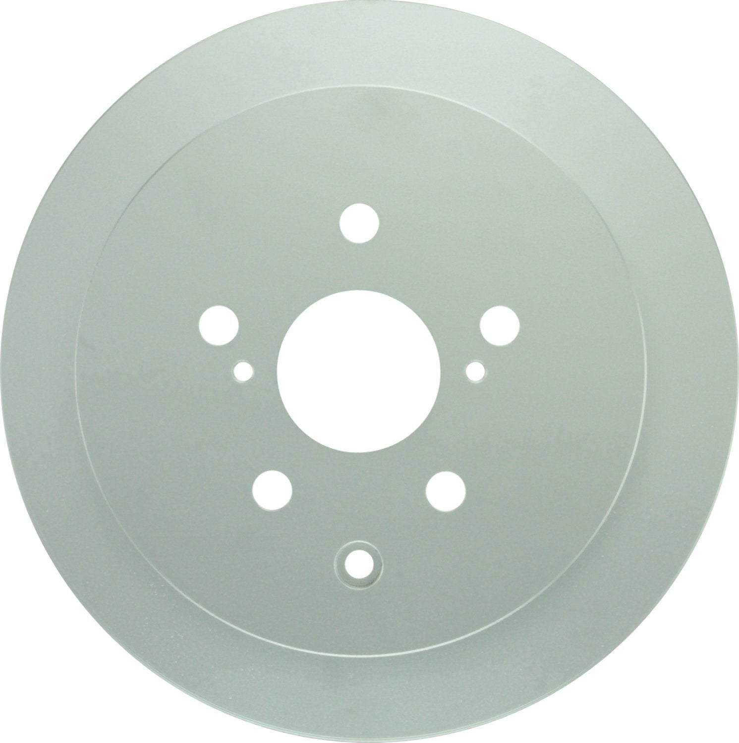 Bosch QuietCast front face rotor showing mounting holes and smooth braking surface for reliable stops