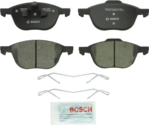 Bosch QuietCast close-up of powder-coated backing plate showing corrosion resistance benefit